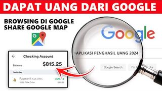 MAKE MONEY ONLINE : Aplikasi Penghasil Uang Tercepat, Browsing & Share Google Map Dibayar PAYPAL, Cara dapat uang Online.