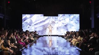 GIANNINA AZAR Art Hearts Fashion Fall 2024 New York   Fashion Channel