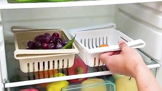 fridge space basket