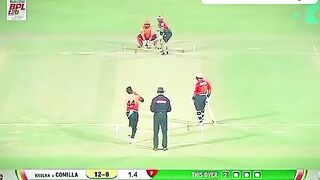 Great batting by Muhammad Rizwan in BPL match