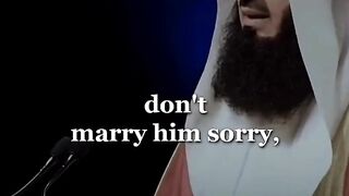 Don't marry him