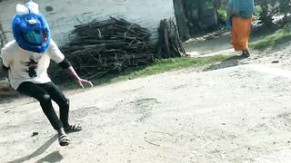 Dog vs bunny ???? funny reaction