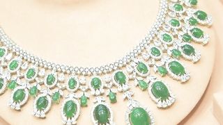 GODKI 4PCS Luxury Green purple Mixed Big Statement Jewelry set For Women Wedding Cubic Zircon CZ African Dubai Bridal Jewelry