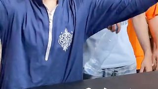 Flip the bottle and eat shawarma