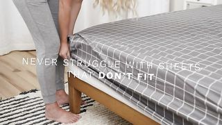 Queen Size 4 Piece Sheet Set - Comfy Breathable & Cooling Sheets