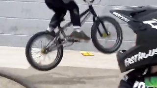 BMX freestyle competitions... as a 4yr old？!