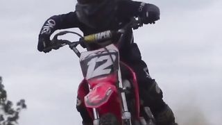 Mini pit bike rider! ????????