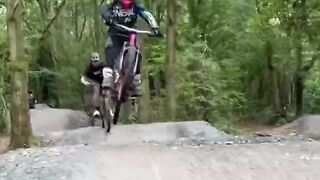 Dirt jumping 4yr old？