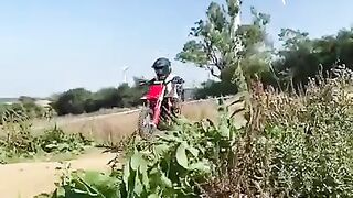 Motocross toddler - riding a lowered Gas Gas MCE5 and learning to jump!