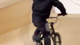 BMX riding and superhero dancing ????