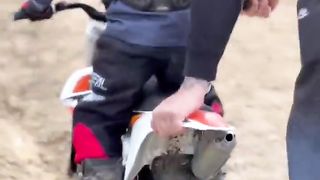 Motocross life of a 4yr old