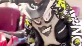 Keen to clear motocross jumps as a 3 year old rider？!! ????????