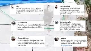 Pemasangan TERPAL rangka BETON ( hebel ) lapis TERPAL