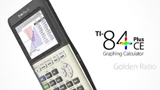 Texas Instruments TI-84 Plus CE Color Graphing Calculator, Black 7.5 Inch