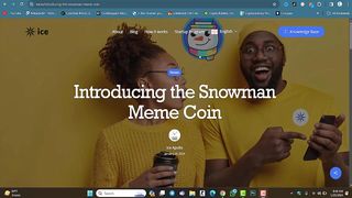 Ice Network Meme Coin Value _ Why Snowman Meme Coin _ How to Buy Snow Meme _ Another X Verification.