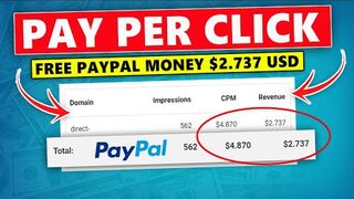 MAKE MONEY ONLINE : Cara Pemula Dapat Uang dari Internet 2024 Dibayar Dolar Tiap  - Free Paypal Money Faster 2024.