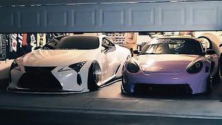 lexus#lc500#porsche#cayman#carsoftiktok