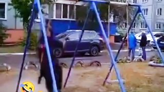 Hight of Swinging | Funny Swinging Video
