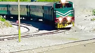 A Beautiful View of The Train