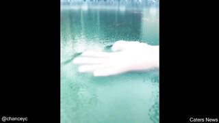 Really stretchy ice
