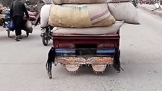 Jugaad on rickshaw