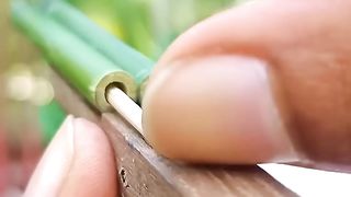 How to make Bamboo Toy crafts #bambooart.