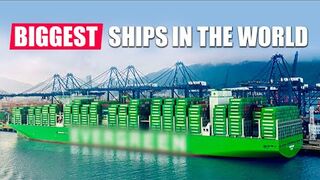 THE BIGGEST SHIPS IN THE WORLD