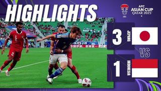 Japan 3 - 1 Indonesia | Group D | Asian Cup 2023