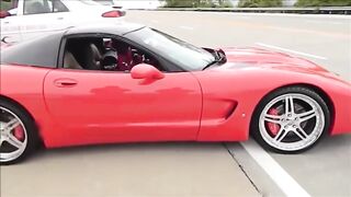 Stupid people destroying sportive cars