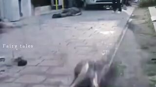 their teacher died in front of them