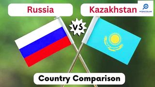 Russia vs Kazakhstan - Country Comparison 2023