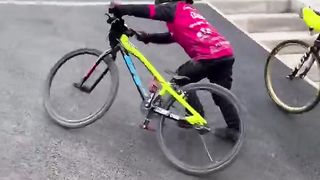 BMX racing - 4yr olds first ever regionals!! #enjoytheride