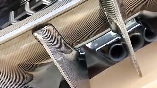CORVETTE Tuning  Carbon Fiber Diffuser  wow supercars