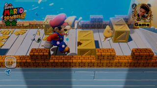 Super Mario 3D World: World 1, Screen 1