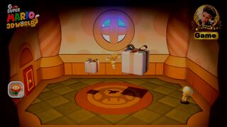 Super Mario 3D World: World 1, Toad House