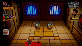 Super Mario 3D World: World 1, Chuck Blockade