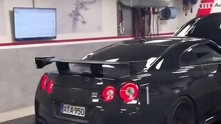 On his need for speed moment