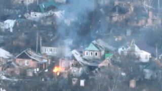 Ukraine’s 46th Air Assault Brigade counter attacking Russian positions in eastern Bakhmut