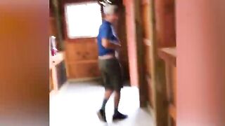 Playing with animals