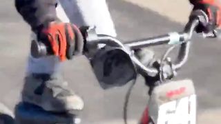 Stunt riding pre schooler ???? #enjoytheride