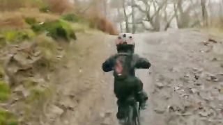 4yr old MTB riding at Bike Park Wales？!