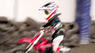 Mind blown by my little dirt bike rider ????