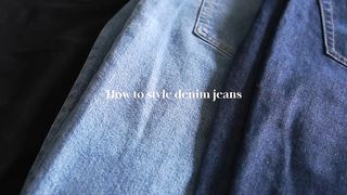 HOW TO STYLE DENIM JEANS FOR WINTER | LOOKBOOK