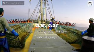 爆速で獲るノルマ12トン水揚げ日本一のホタテ漁｜猿払村｜ふるさと納税｜