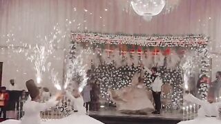 Marriage hall shot wedding