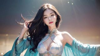 Girl in traditional clothes [4K AI Lookbook]