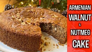Armenian Walnut Coffee Cake - No Mixer Required... BUT, You will need a foof Processor!