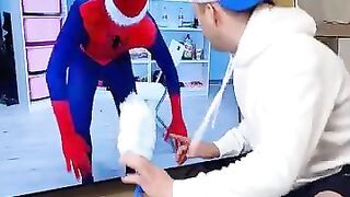 Spiderman_Funny_Scene_????(360p).
