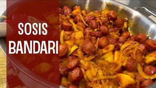 Persian Sosis Bandari |Curried, Hotdog dish