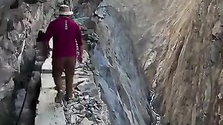 Death Walk .Thagas Valley.Most Difficult Track.#fish #wildlife #hunza #nature #gilgit #beautyofpakistan